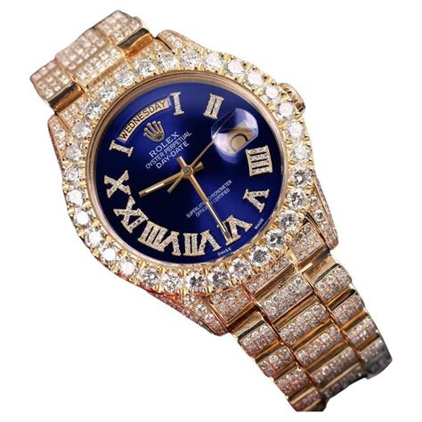 iced rolex presidential|iced out rolex color chart.